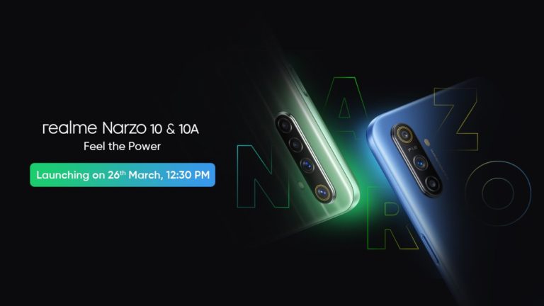 Realme Narzo 10 & Narzo 10A launching in India will likely be rebadged Realme 6i & Realme C3