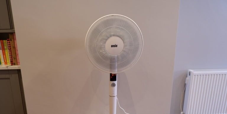 Ansio 9-blade 26-speed Pedestal Fan Review – A quiet fan ideal for sleeping (Model 1055 / B07BKX2Q8V)