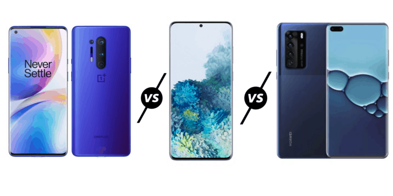 OnePlus 8 vs 8 Pro vs Samsung Galaxy S20 Plus vs Huawei P40 Pro – A big price rise for OnePlus puts them close to other premium flagships