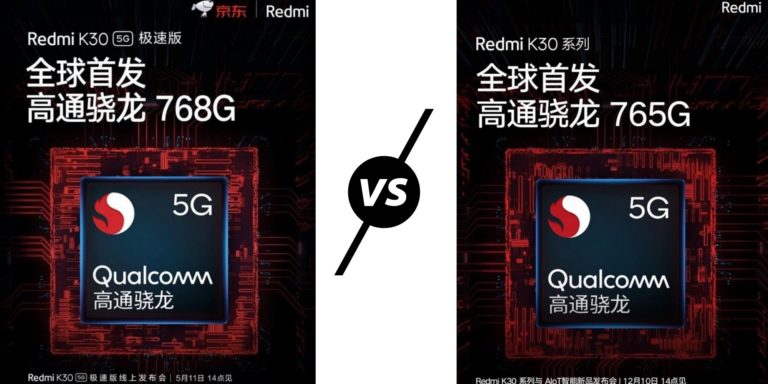 Xiaomi Redmi K30 5G Racing Edition – Qualcomm Snapdragon 768G vs 765G Compared with Benchmarks – What’s changed?