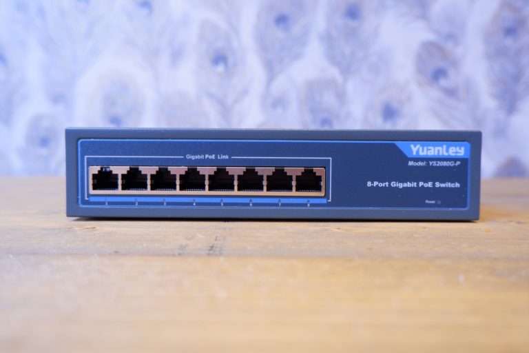 YuanLey 8 Port Gigabit 120W PoE Switch Review – The cheapest gigabit POE switch on the market is actually good