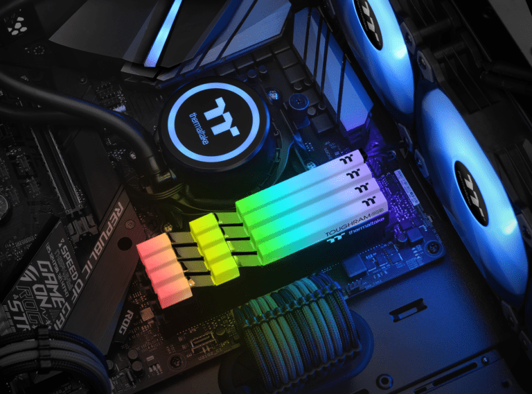 Thermaltake announces TOUGHRAM RGB 16GB 4600MHz DDR4 Gaming Memory for under £200