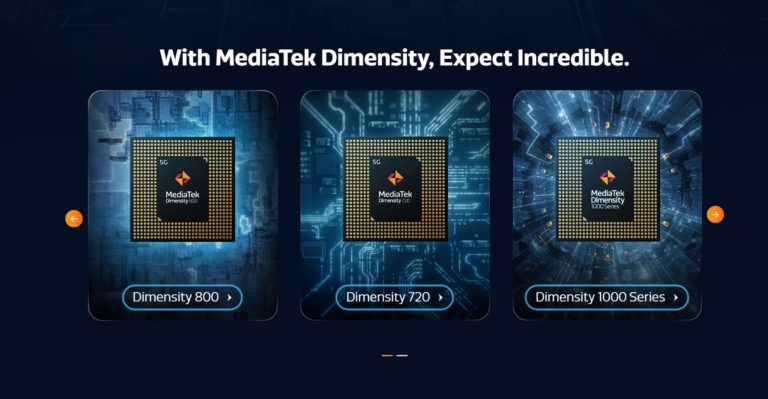 Mediatek Dimensity 720 vs Dimensity 800, 820 & 1000 Specification Comparison & Benchmarks