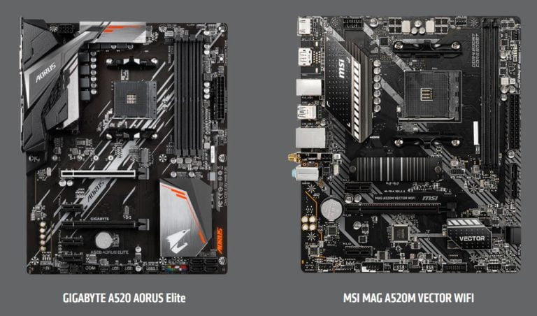 AMD A320 vs A520 vs B450 vs B550 Chipset Comparison – Is A520 worth it over the older similarly priced B450?