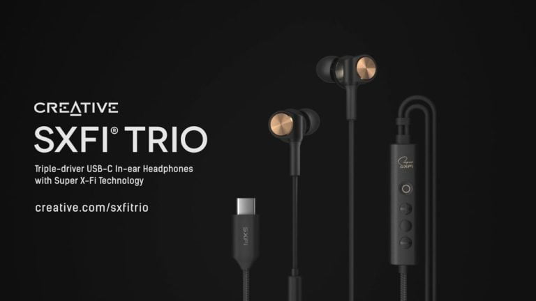 Creative SXFI TRIO In-Ear USB-C Headphones Review – Triple driver earphones with built in DAC for people that hate Bluetooth