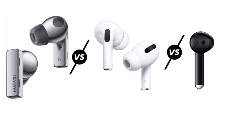 Huawei FreeBuds Pro vs Freebuds 3 & 3i vs Apple AirPods Pro – The new FreeBuds Pro offer a big improvement with active noise cancelling & over £60 cheaper than AirPods Pro