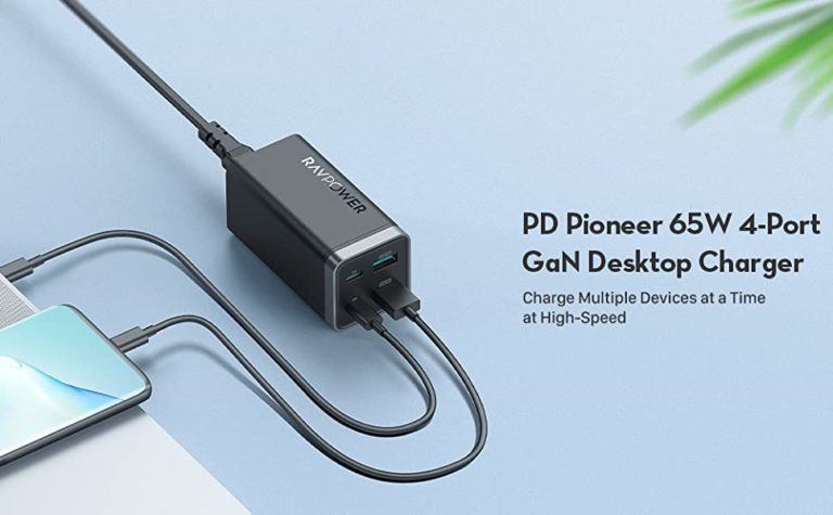 RAVPower PD Pioneer 65W 4-Port GaN USB-C Charger Review