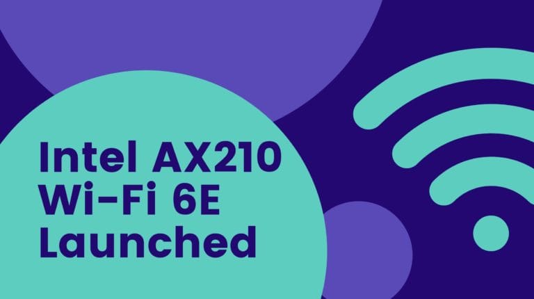 Wi-Fi 6E is here, sort of. Intel Wi-Fi 6E AX210 network adapter now available, but no routers with Wi-Fi 6E yet