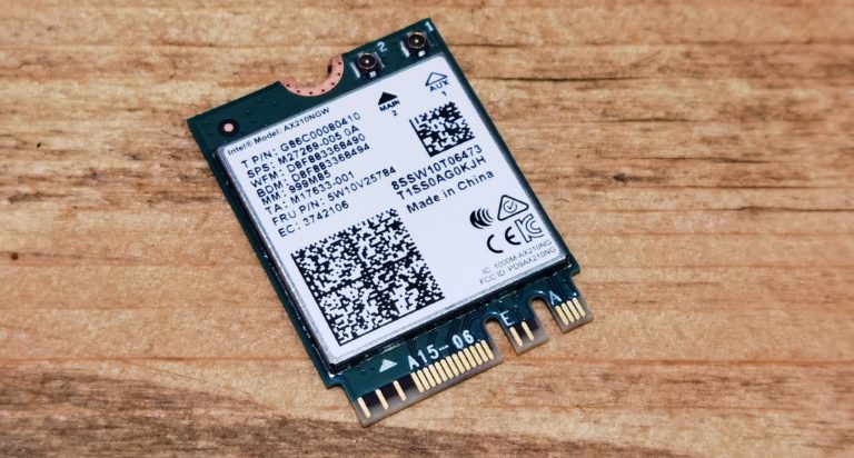 Intel Wi-Fi 6E AX210 (Gig+) Module Initial Review – Limited testing, getting it to work and 5Ghz performance