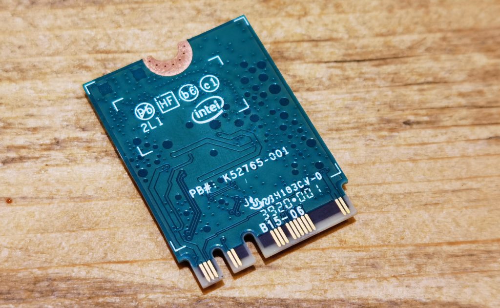 Intel AX219NGW review mightygadget2 - Intel Wi-Fi 6E AX210 (Gig+) Module Initial Review – Limited testing, getting it to work and 5Ghz performance