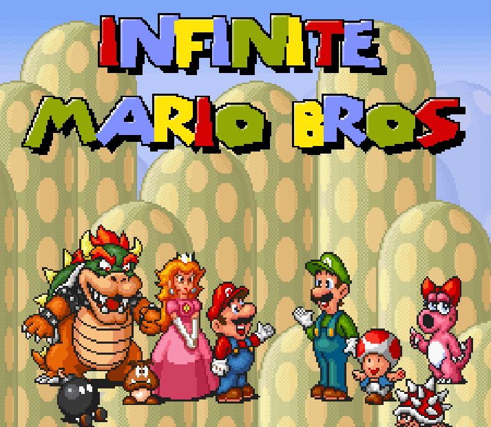 Infinite Mario Bros - Best none flash browser games for 2021 for budget phones and laptops