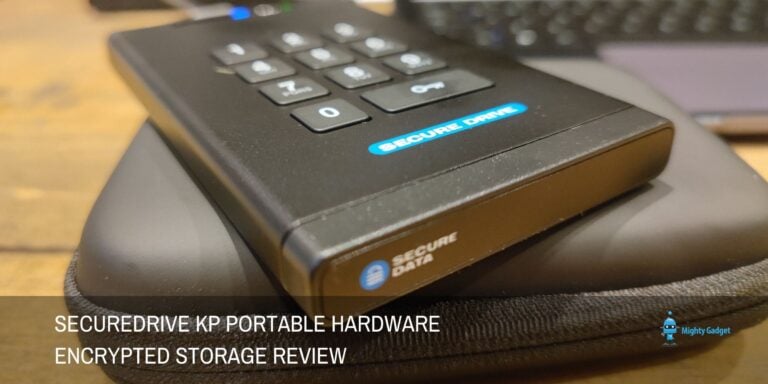 SecureDrive KP Portable Hardware Encrypted Storage Review