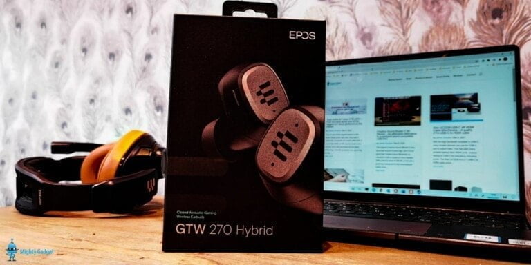 EPOS GTW 270 Hybrid Wireless earbuds Review – Wireless earbuds with aptX LL for your PS5 / Nintendo Switch & Phone