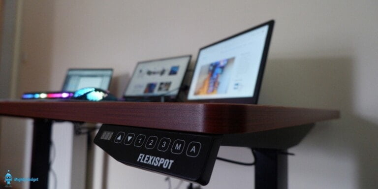 Flexispot Electric E5 Standing Desk Frame Review – A sturdy frame with excellent weight capacity for multi-monitor setups