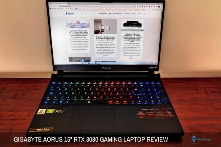Gigabyte AORUS 15G YC RTX 3080 Gaming Laptop Review – The best solution for PC gaming in 2021 (or until the GPU market improves)