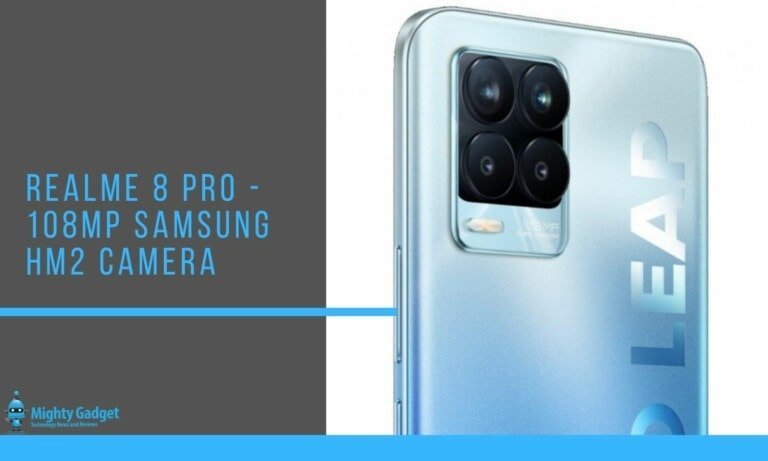 Realme 8 Pro uses the Samsung 108MP ISOCELL HM2, a slightly lower specced sensor vs HM1 used on the Samsung Galaxy S20 Ultra or HMX on the Xiaomi Mi 11