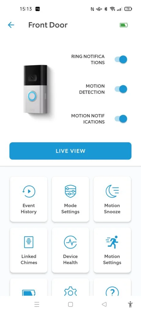 Screenshot 2021 05 24 15 13 45 10 dbb58562fa5b9175e946ca1910e536a3 - Ring Video Doorbell 4 Review – Better than expected compared to the Video Doorbell 3 Plus