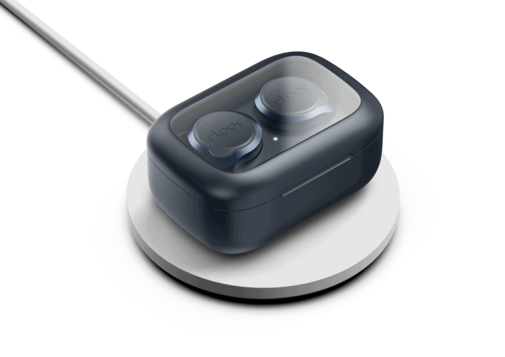 ALLY PLUS II wireless charging MIDNIGHT BLUE 1 - Cleer Audio Ally Plus II Earbuds Launched for £129.95 - Active noise cancelling, 11 hours playtime and wireless charging