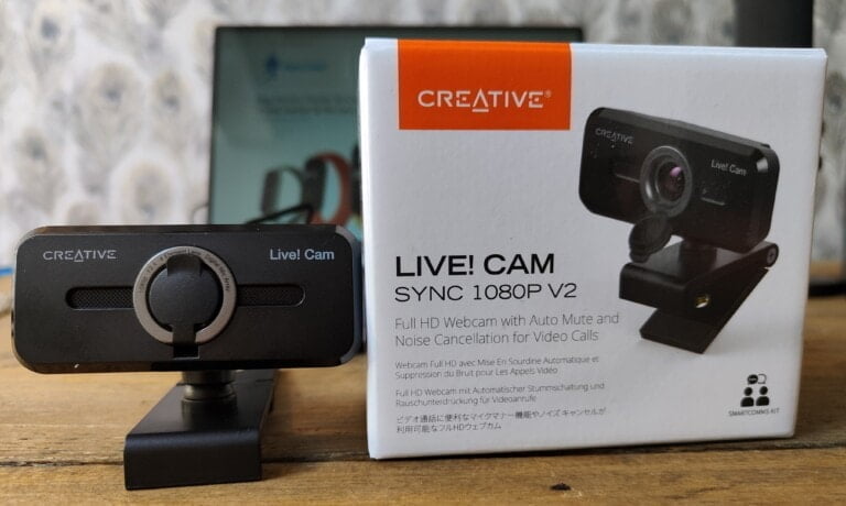 Creative Live! Cam Sync 1080p V2 Review – An affordable webcam for Zoom calls