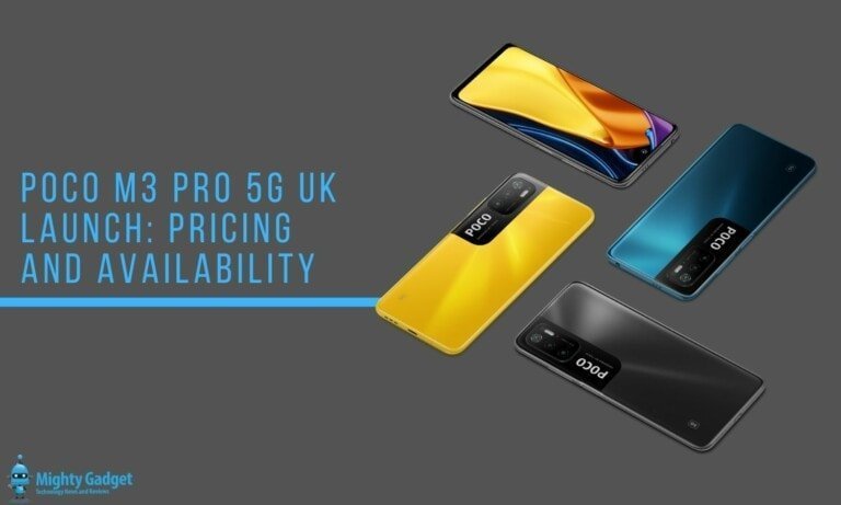 POCO M3 Pro 5G will be priced from £139 (RRP £179) available on the 8th of July in the UK