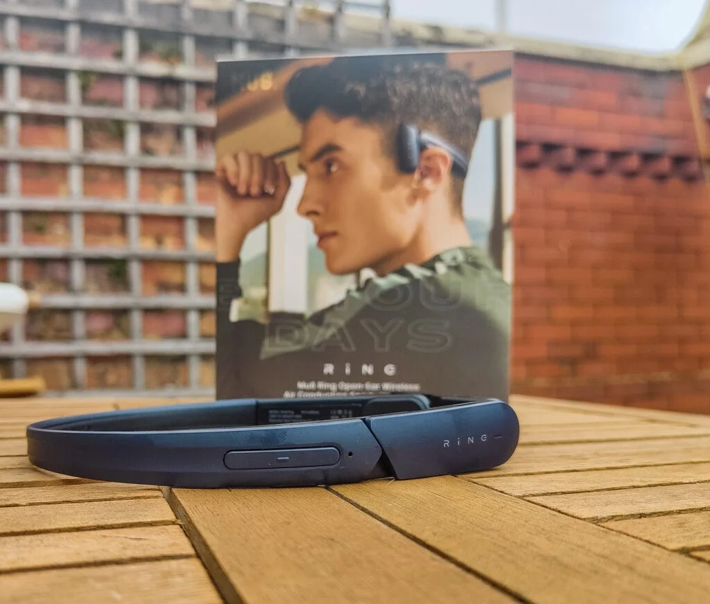 Mu6 Ring Open ear fitness headphones review 2 1 - Mu6 Ring Open-Ear Wireless Headphones Review – A good alternative to bone-conducting Aftershokz for running, less so for cycling.