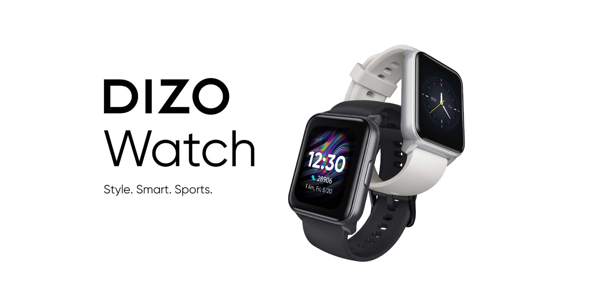 DIZO, from realme TechLife, Unveils its First Smartwatch – DIZO Watch; Offering an Extension to your Style and Sports Needs!