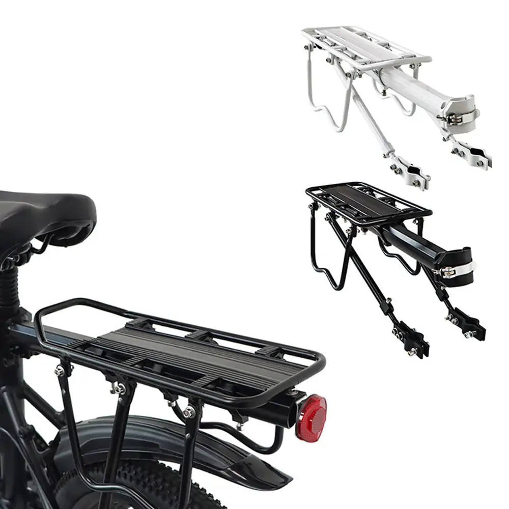 ADO A20 Ebike pannier bike shelf - ADO A20 Ebike Review: Ditch the electric scooter and get this affordable folding electric bike