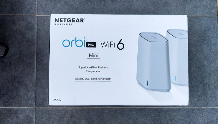 Netgear Orbi Pro Mini SXR30 Review – Affordable business WiFi 6 Dual-Band AX1800 mesh system