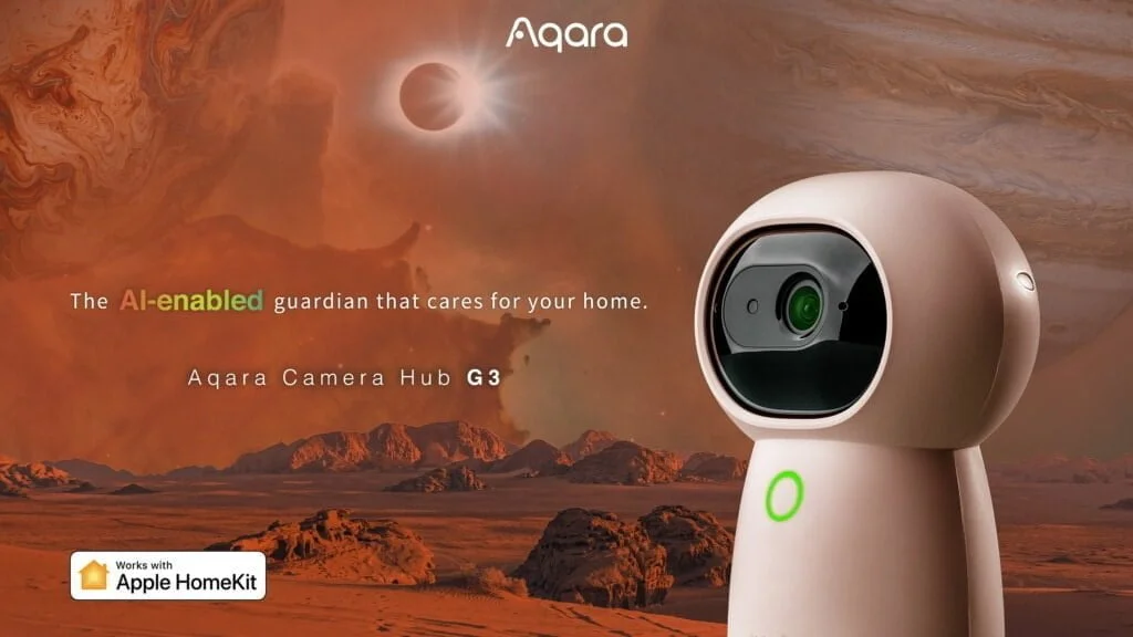 Aqara Launches AI Enabled Camera Hub G3 2 - Aqara Camera Hub G3 Announced for €120/£100 with 2K, pan-and-tilt camera with the local facial and gesture recognition features