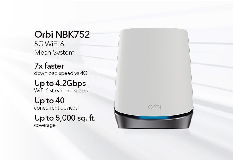 ORBI NBK752 G3 779X536 tcm148 127842 - Netgear Orbi NBK752 mesh system with 5G modem launched for £1099.99