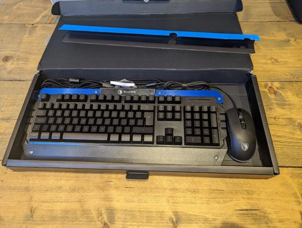 Sades Battle Ram Keyboard - Sades Battle Ram Keyboard & Mouse Combo Review