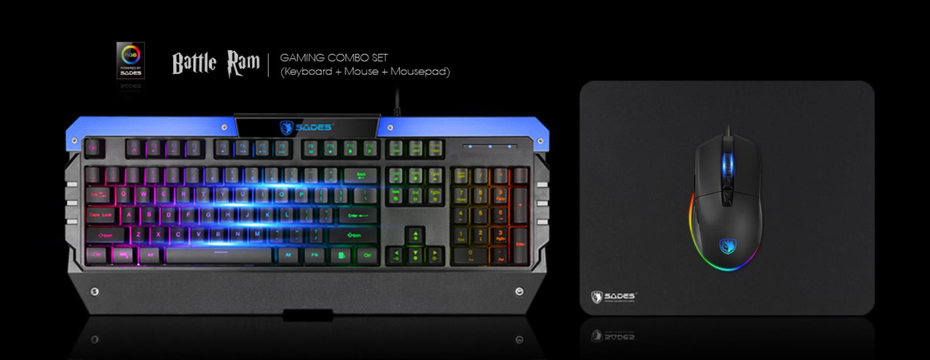 Sades Battle Ram Keyboard & Mouse Combo Review