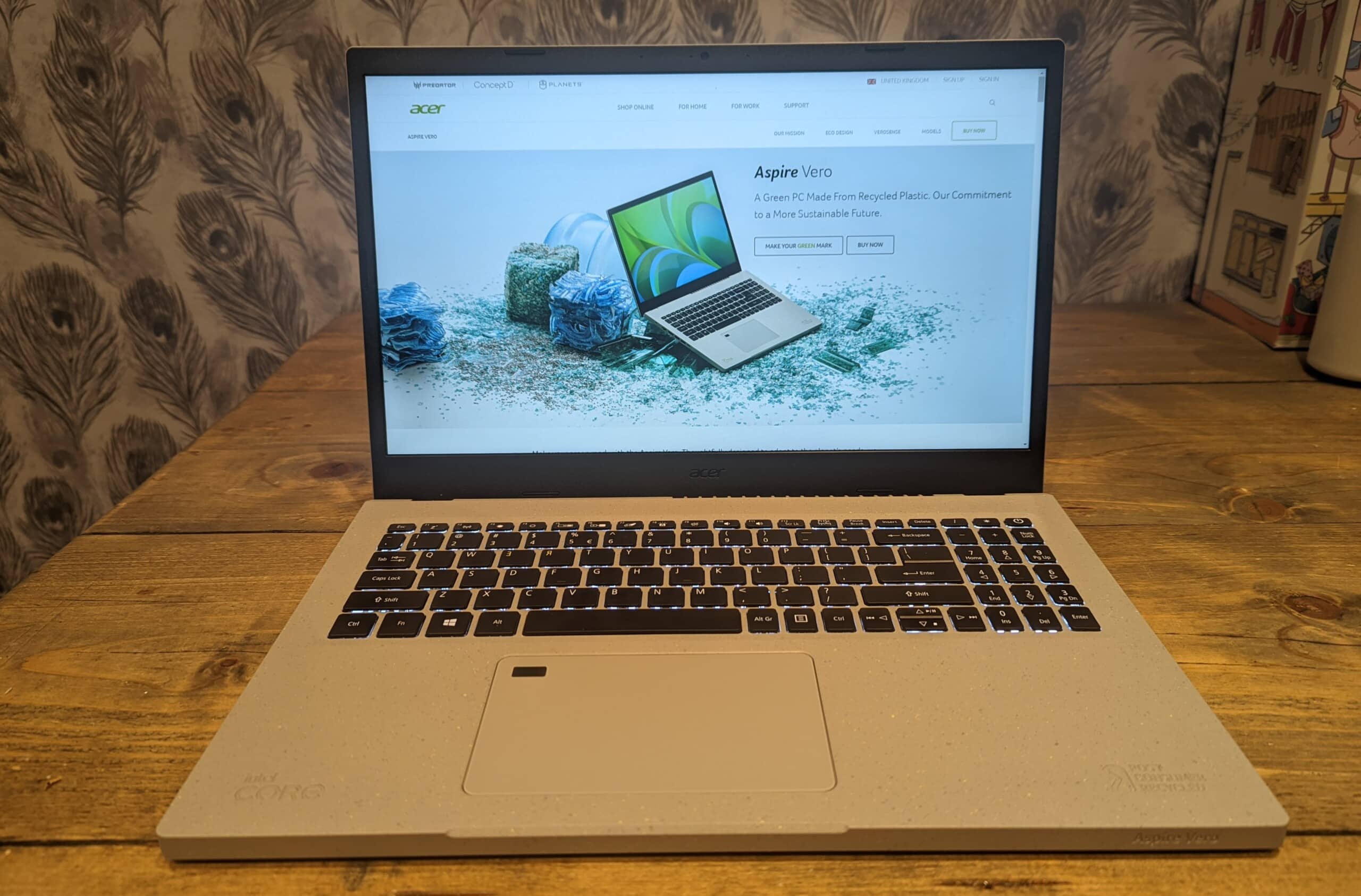 Acer Aspire Vero Laptop Review: Serviceable design makes this easy to fix or upgrade