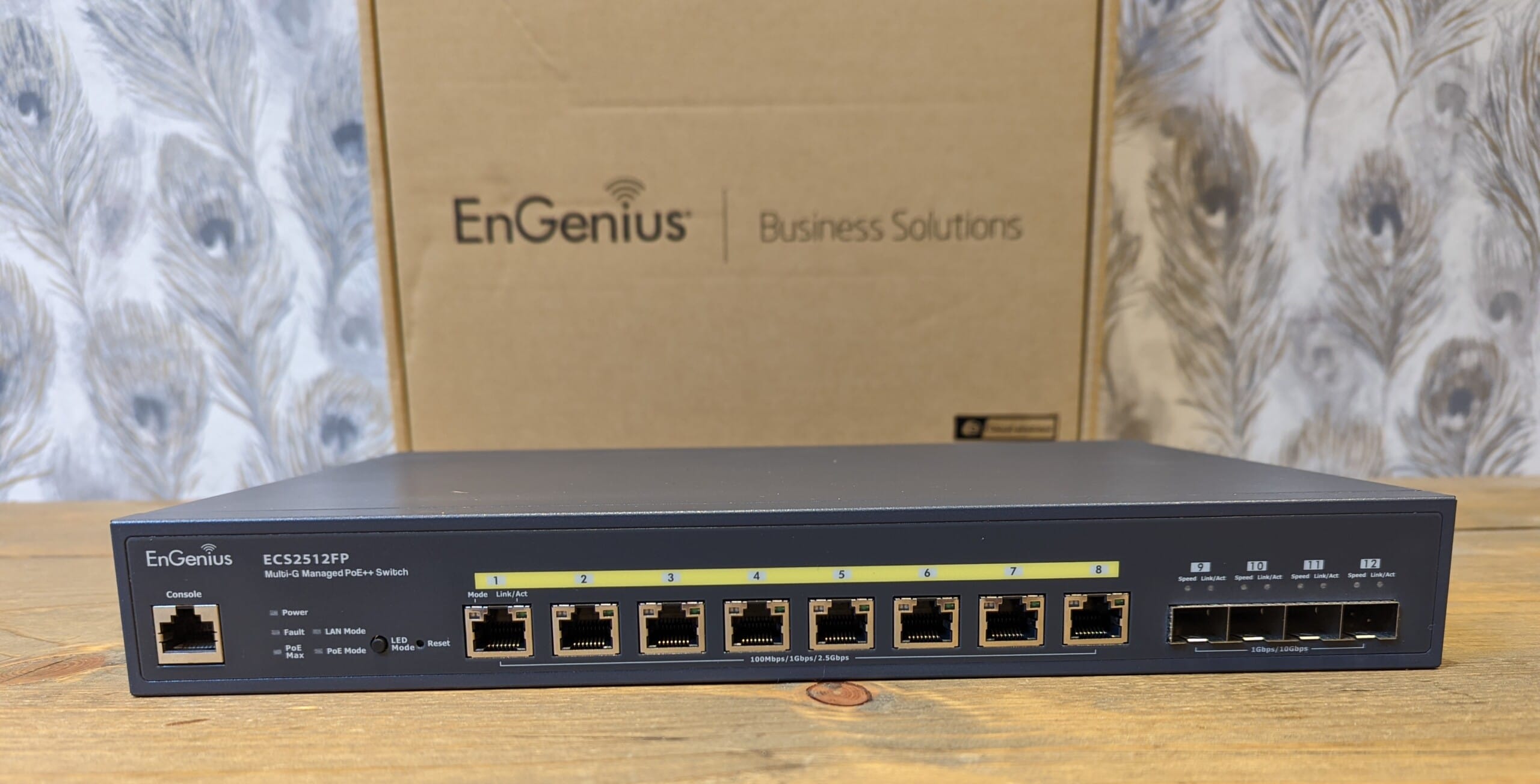 EnGenius ECS2512FP Review: 8-port 2.5G Cloud Managed POE Switch Review with 4x 10Gb SFP+ ideal for WiFi 6 access points