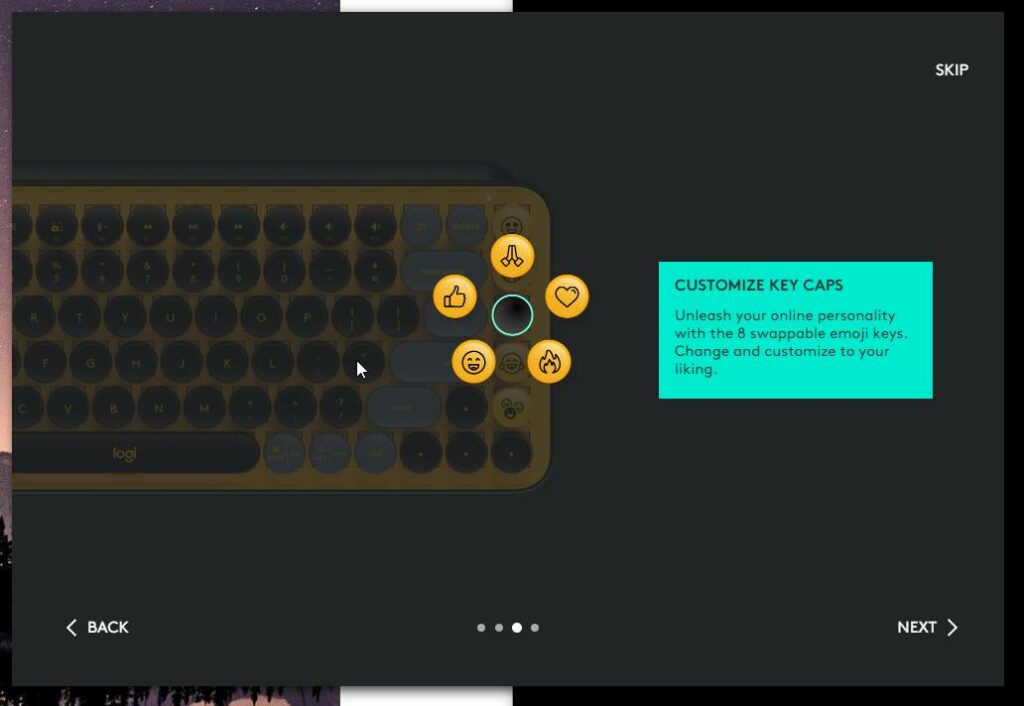 LogiOptionsUI vlQoqjHjcG - Logitech POP Keys Keyboard Review – A Gen-Z focussed mechanical keyboard with built-in emojis