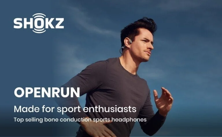 Shokz (formerly known as AfterShokz) launches OpenRun – A quick charging version of the Aeropex bone conduction sports headphones