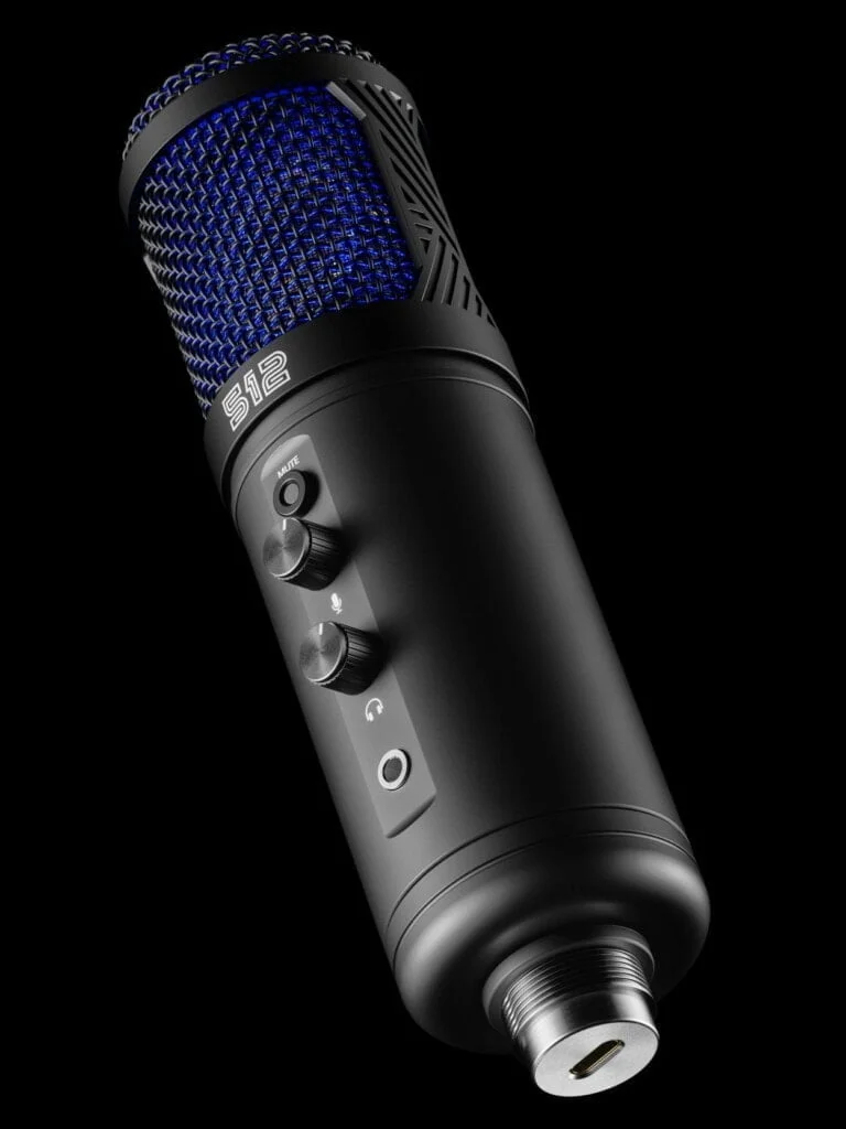 Tempest USB mic Detail1 001 - 512 Audio expands product range with USB microphones and USB audio interface