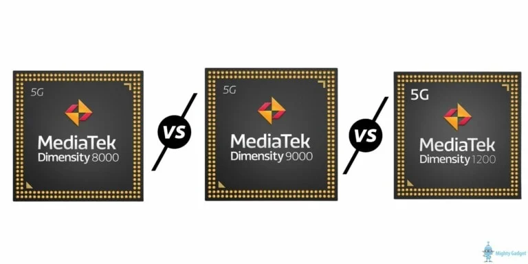 MediaTek Dimensity 8100 / 8000 vs Dimensity 9000 vs Dimensity 1200 / 1300 vs SD888 Specifications Compared