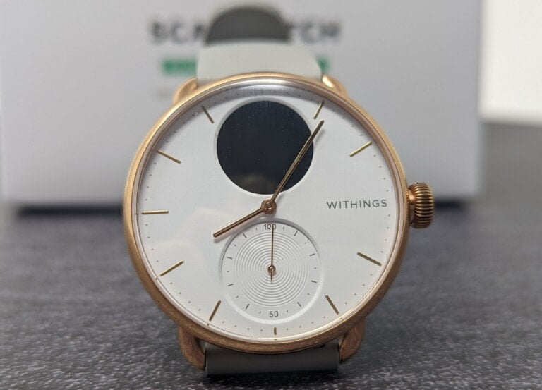 Withings ScanWatch Review – Smart health tracking in a traditional watch design