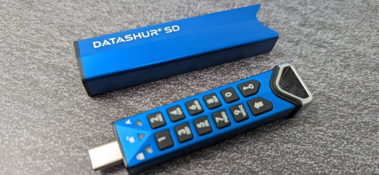 iStorage datAshur SD Review – Hardware Encrypted microSD cards for expandable secure storage