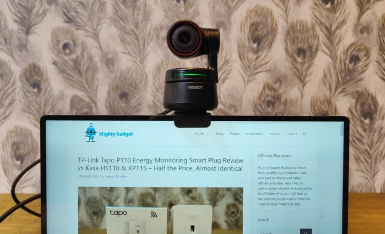OBSBOT Tiny 4K Review – An A.I. powered PTZ webcam ideal for virtual presentations