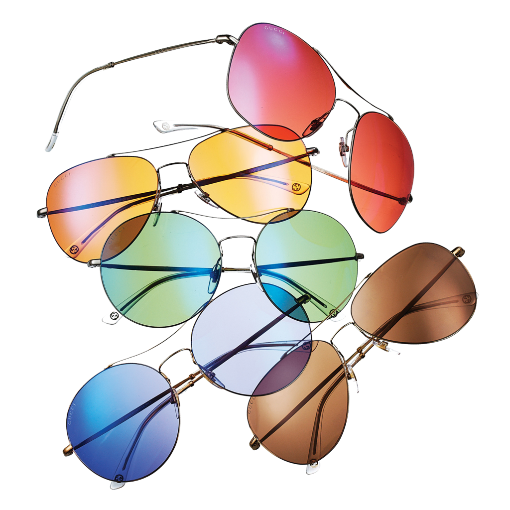 Sunglasses with Colored Lenses - 5 Men’s Eyewear Styles for Summer 2022￼