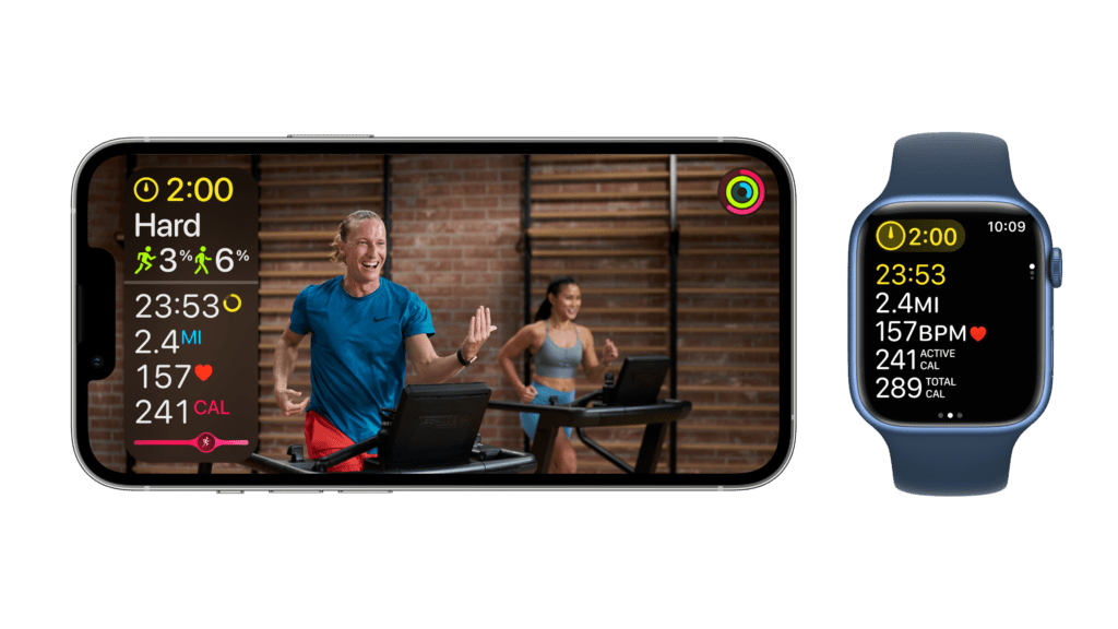 Apple WWDC22 watchOS 9 Fitness Plus Treadmill 220606 - Apple Watch puts Garmin to shame with new native running power on watchOS 9, but no cycling power