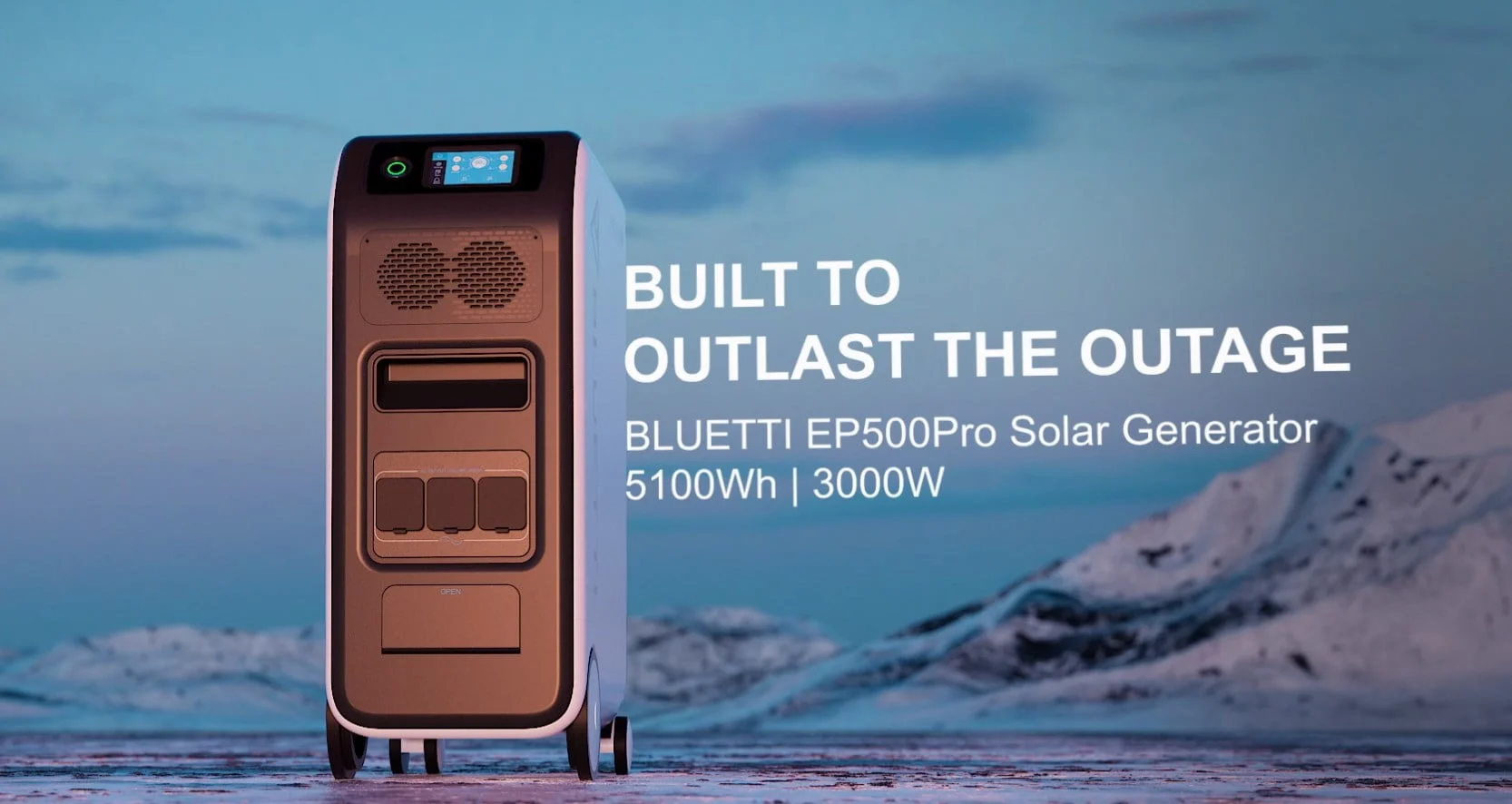Bluetti EP500 Pro 5100Wh power station now available in the UK for £4999 with discount, providing whole-home backup power
