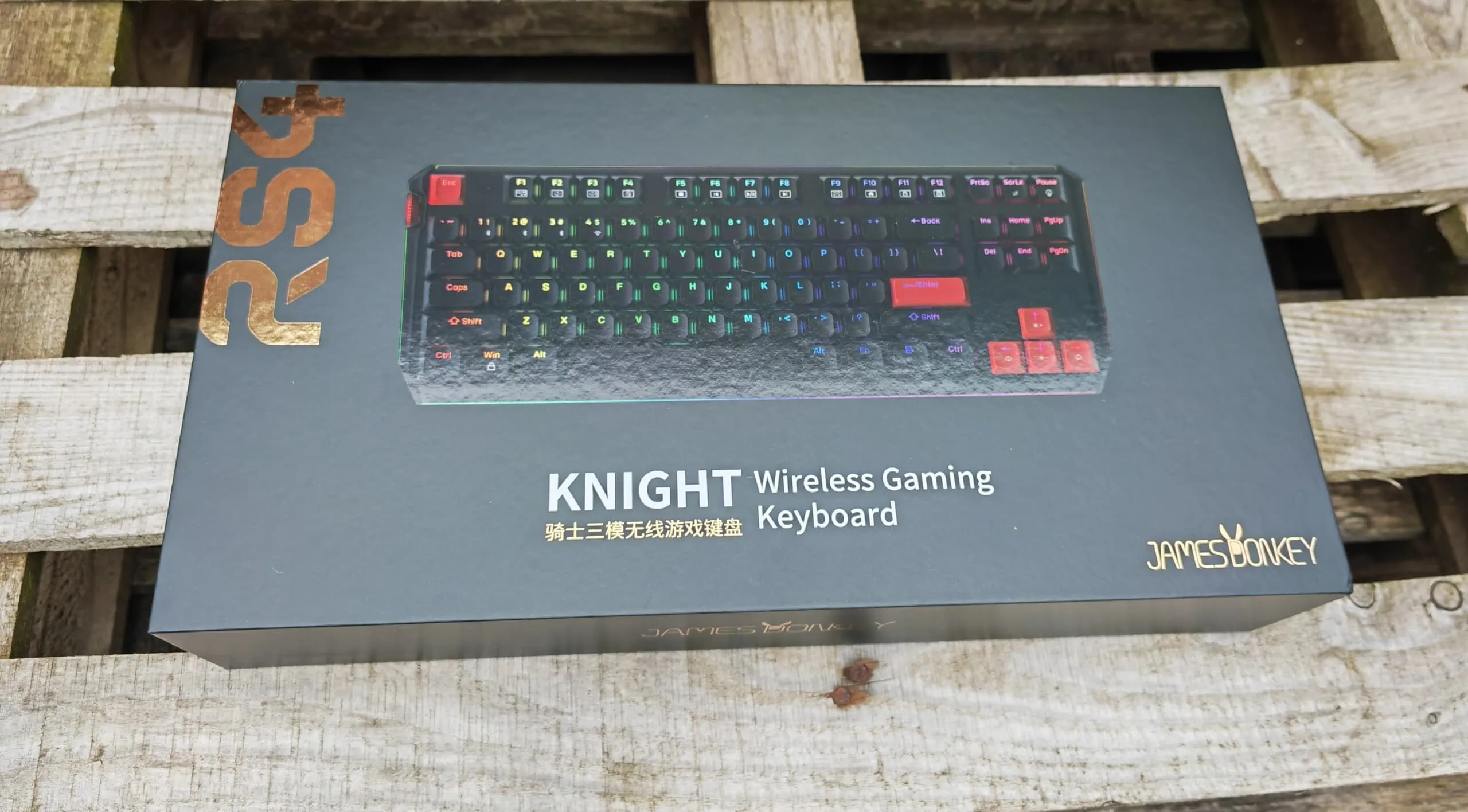 James Donkey RS4 87-Key TKl Wireless Gaming Mechanical Keyboard Review