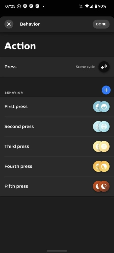 Philips Hue Tap Dial Switch Settings Setup Review 5 - Philips Hue Tap Dial Switch Review - One switch for four rooms & a turnable dial for brightness
