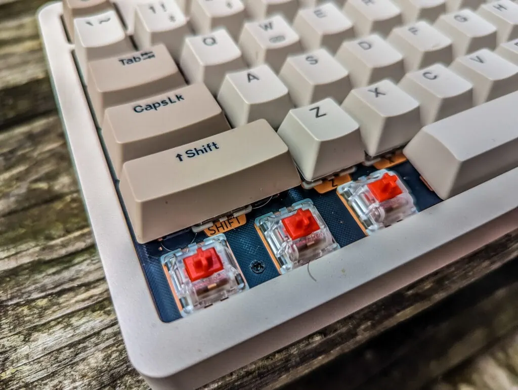 JamesDonkey RS2 Keyboard Review 7 3 - JamesDonkey RS2 Hot-Swappable Mechanical Keyboard Review – A 1800 Compact (96%) keyboard with a retro IBM design