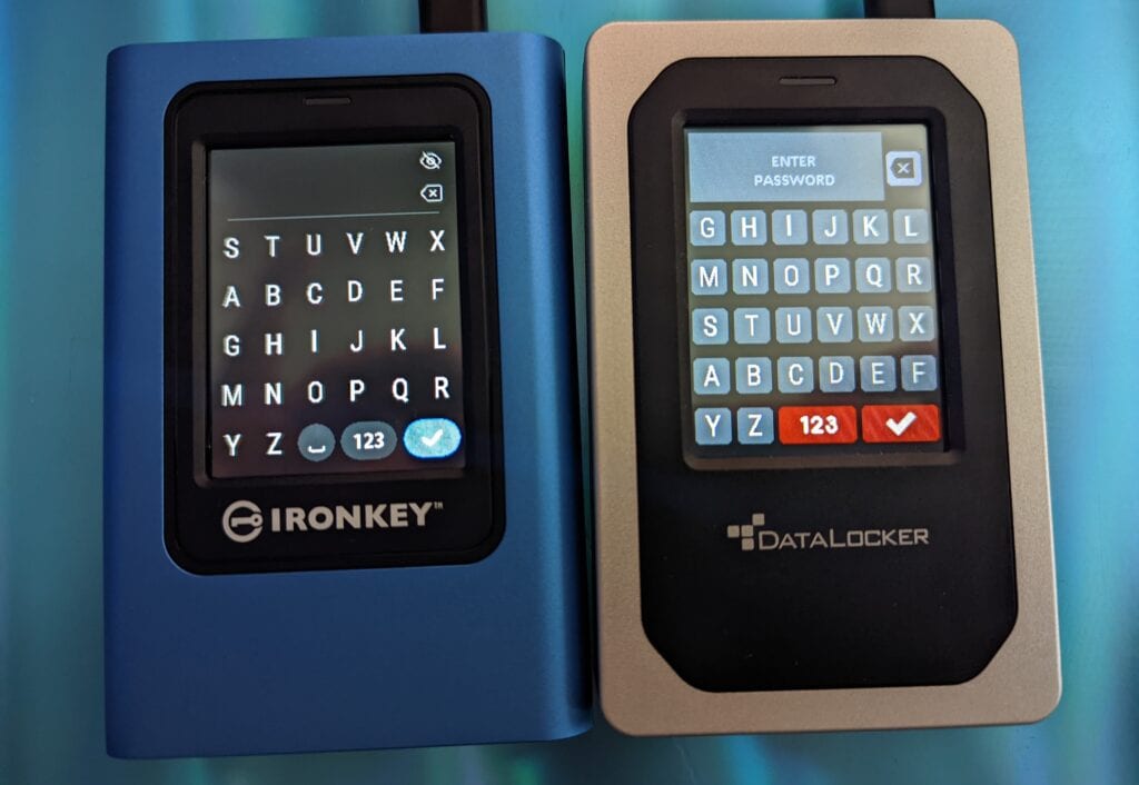 Kingston IronKey Vault Privacy 80 vs Datalocker DL4 FE - Kingston IronKey Vault Privacy 80 External SSD Review – A FIPS 197 encrypted SSD with touch screen display