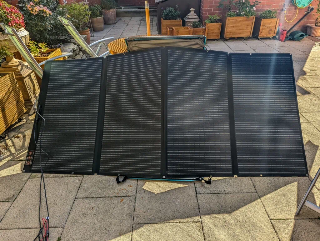 EcoFlow 400W Solar Panel Review 6 - EcoFlow 400W Solar Panel Review – Massive, Expensive, and Amazing