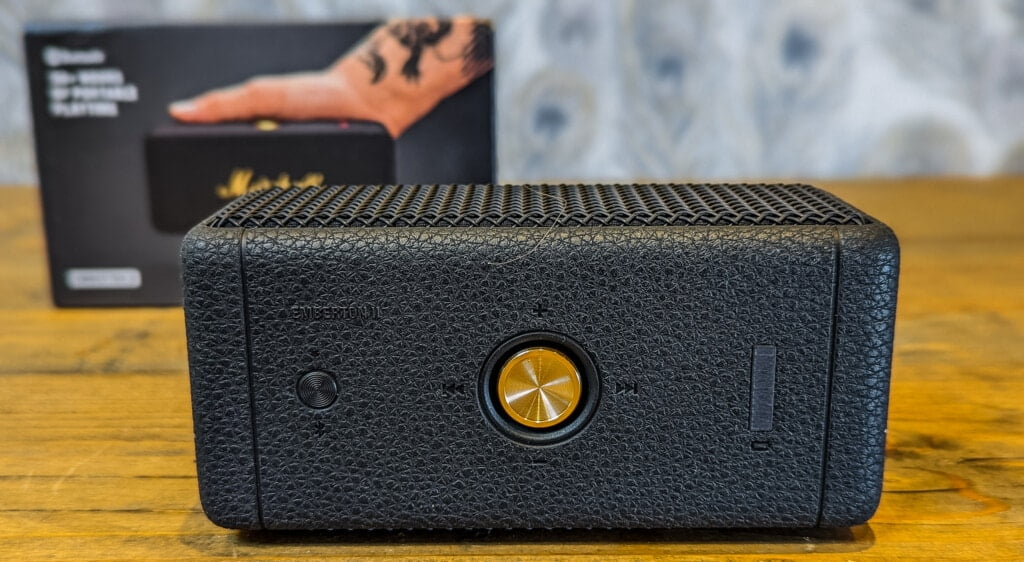 Marshall Emberton II Review 3 - Marshall Emberton II Review – A Small but mighty portable Bluetooth speaker